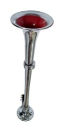 SINGLE AIR HORN (CHROME) - 1
