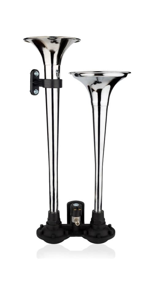 Didonk - LARGE TYPE DUAL AIR HORN (CHROME)