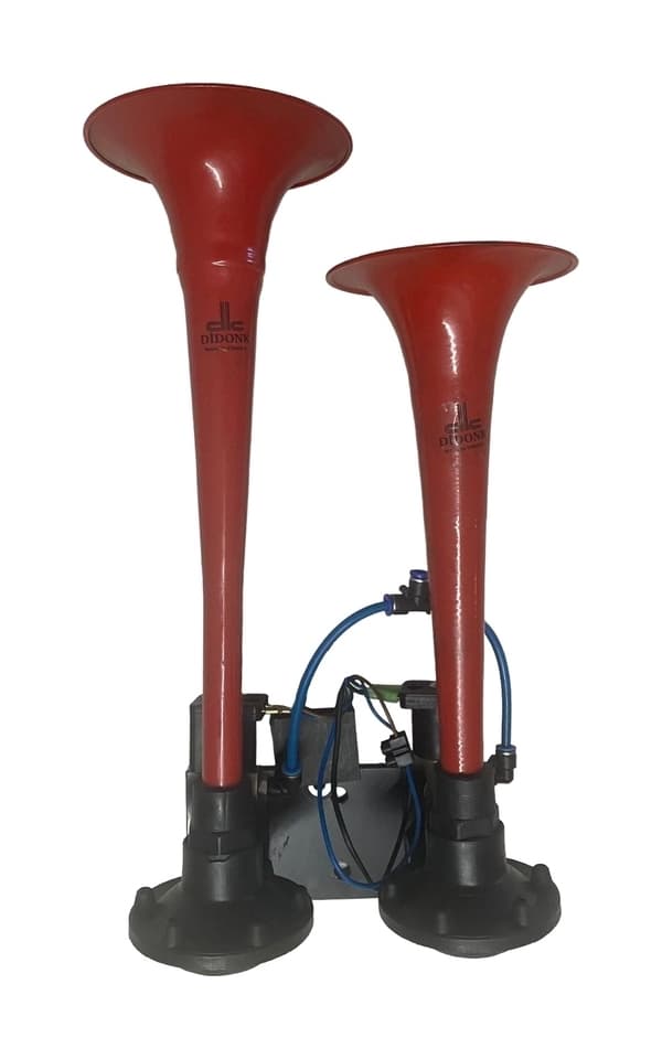 Didonk - DUAL DALI DALI GREEK TYPE HORN (RED)