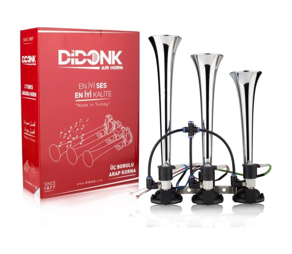Didonk - TRIPLE ARABIC HORN ITALIAN TYPE RUNNING MELODY (CHROME)