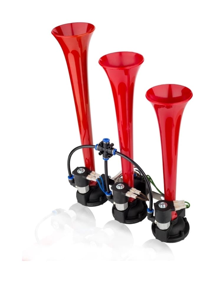 Didonk - TRIPLE ARABIC HORN ITALIAN TYPE RUNNING MELODY (RED)