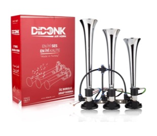 Didonk - TRIPLE ARABIC HORN ITALIAN TYPE RUNNING MELODY (CHROME)