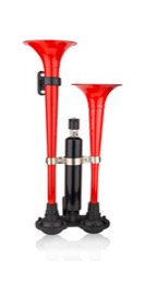 Didonk - LARGE DUAL AIR ECHO HORN (RED)