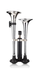 Didonk - LARGE DUAL AIR ECHO HORN (CHROME)